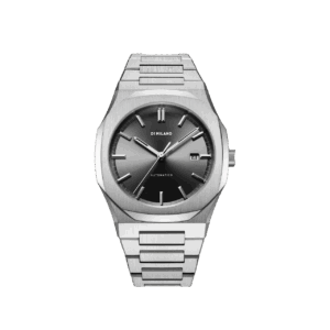 Orologio Automatico D1 Milano, colore nero e argento