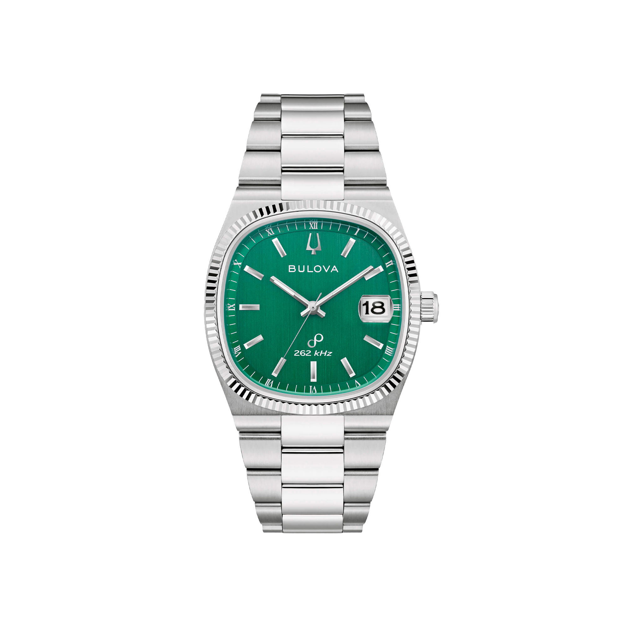 Orologio Bulova Super Seville, colore argento e verde