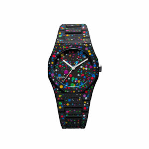 Orologio D1 Milano Polycarbon Dot 01, nero