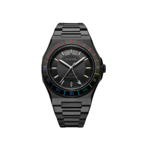 Orologio D1 Milano GMT limited edition, colore nero