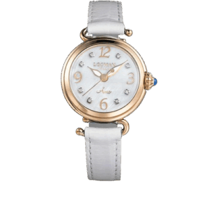 Orologio Locman Donna Amo Bianco Rose con Diamanti Locman