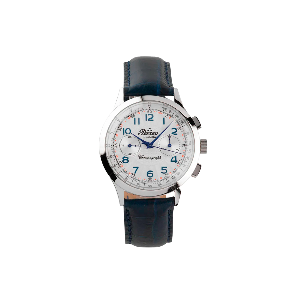 Orologio Perseo blu cronografo, colore blu e argento