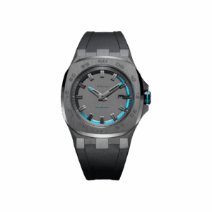 Orologio da uomo D1 Milano analogico in acciaio inossidabile con cinturino grigio e quadrante grigio