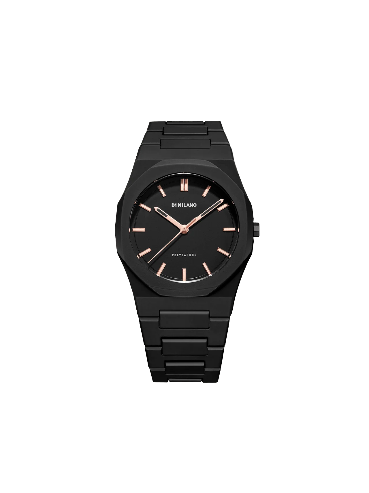 Orologio D1 Milano Polycarbon dawn light, colore nero