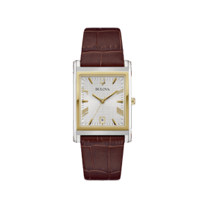 Orologio Bulova Octagon Automatic con cassa e bracciale in acciaio, quadrante blu, vetro zaffiro e chiusura deployante, design ottagonale moderno.