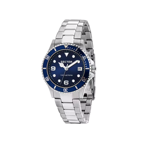 Orologio Sector 230 da donna, colore blu e argento