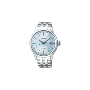 Orologio da uomo Seiko Presage Cocktail automatico acciaio, colore blu