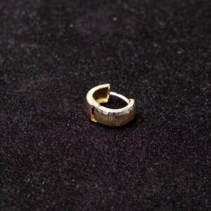 orecchino scattini oro giallo 18kt doubleface