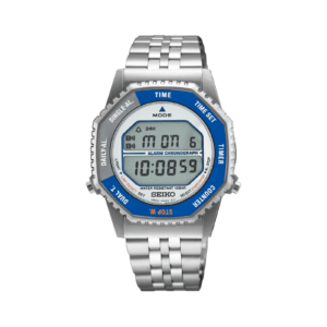 Seiko orologio digitale blu