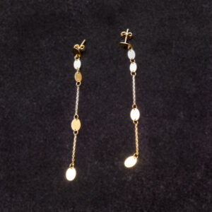 Orecchini pendenti in oro